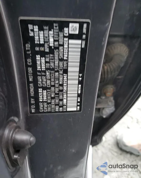 2017 Honda Accord Touring Hybrid z USA, uszkodzony, nr VIN JHMCR6F75HC025947